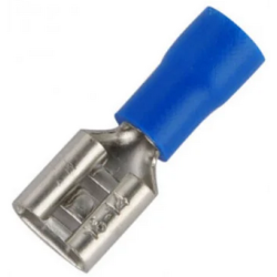 TERMINAL FAST-ON 1,5X2,5MM FEMEA AZUL FDD 2-250