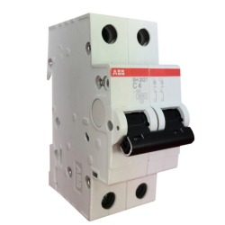 MINI DISJUNTOR SH202 T C 4 - 2P 4A CURVA C