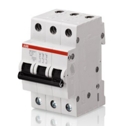 MINI DISJUNTOR SH203 T C2-  3P  2A CURVA C