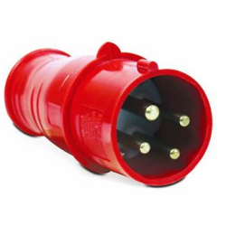 PLUG N 4576 3P+T 63A 380V