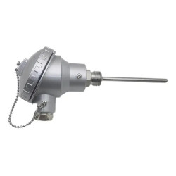 SENSOR PT-100 3 FIOS HASTE 300X 6MM INOX 316 STS-A11 CABECOTE PEQ.  KSE/ROSCA 1/2