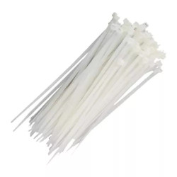 ABRACADEIRA A45-E300/10  300X4.50MM NATURAL = T80I PACOTE COM 100PC