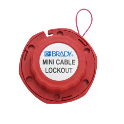 MINI DISPOSITIVO DE BLOQUEIO A CABO COM CABO DE ACO DE 2,4M MINI DISPOSITIVO DE BLOQUEIO A