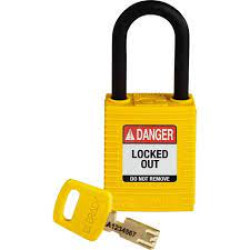 SAFEKEY - CADEADO PLASTICO HASTE DE PLASTICO - 38MM (1.5)