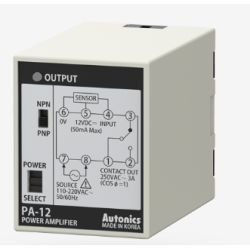 AMPLIFICADOR PARA SENSOR PA-12 110/220VCA ENTRADA NPN/PNP