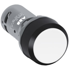 BOTAO CP1-10W-11 IMPULSO 1NA+1NF BRANCO MONOBLOCO