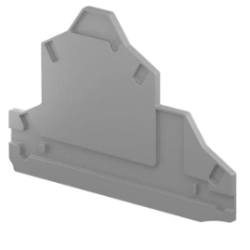 PLACA EK2.5-D2 EXTREMIDADE P/ BORNE DUPLO ZK2.5-D2
