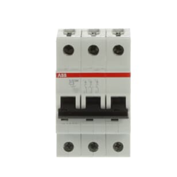 MINI DISJUNTOR S203M C03 3P 3A CURVA C