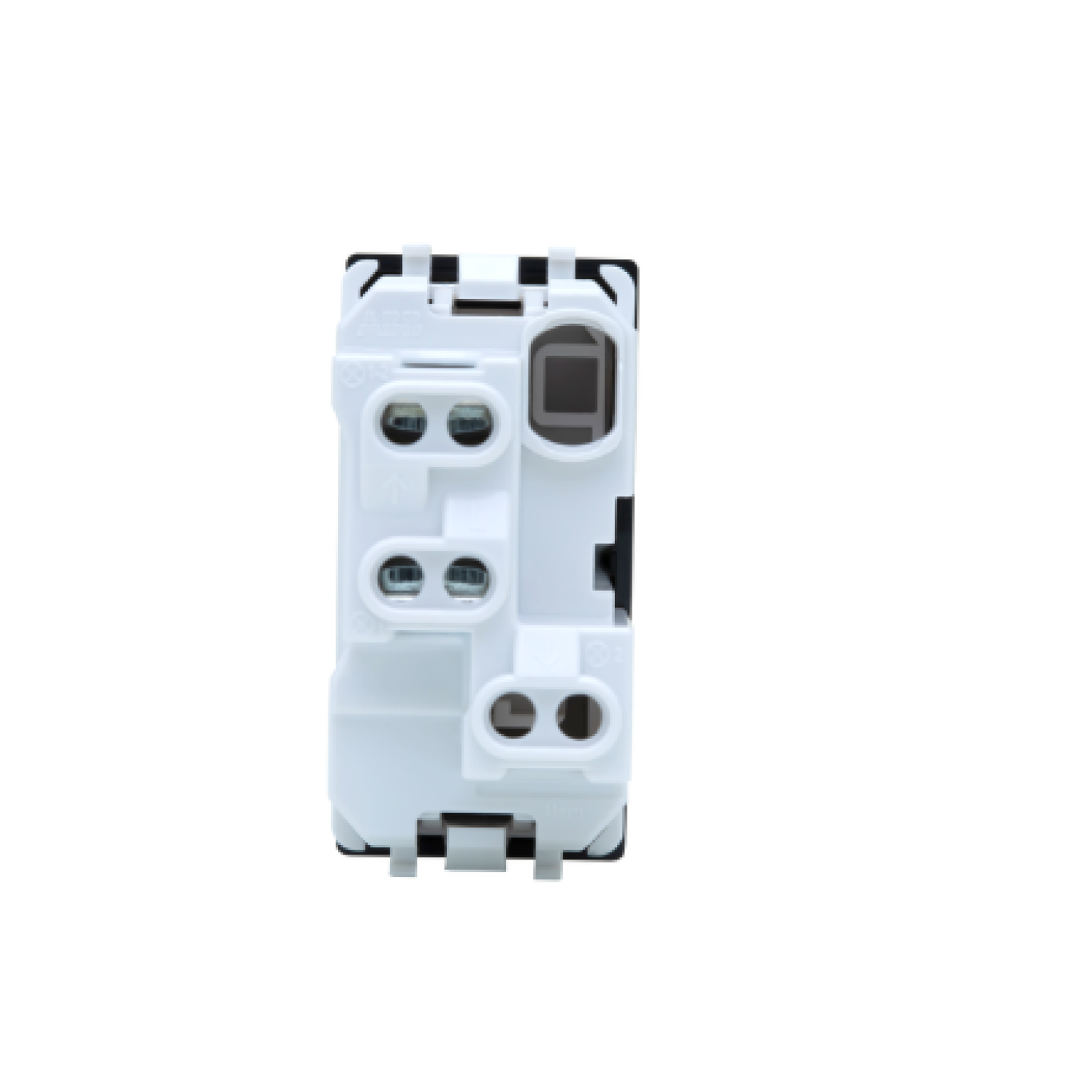 INTERRUPTOR N1101 BN SIMPLES 10A 250V BICOLOR MODULAR