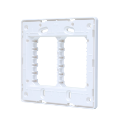 SUPORTE N1673.9 BL  4X4 6 MODULOS BRANCO UNNO