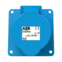 TOMADA 232-BRA6 2P+T 32A EMBUTIR 200-250V  = N3246