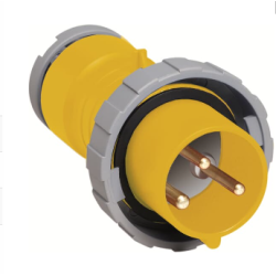 PLUG 216-P4W 2P+T 16A 100-130V = S3074W