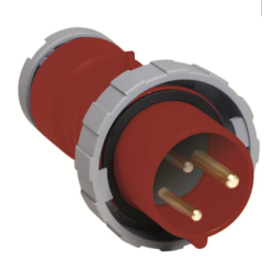 PLUG 216-P9W 3P+T 16A 380-415V = S3079W