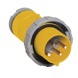 PLUG 332-P4W 3P+T 32A 100-130V = N4274