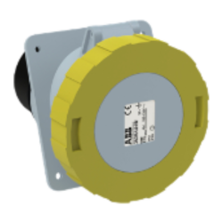 TOMADA 363-RAU4W 3P+T 63A EMBUTIR 100-130V  = N4544