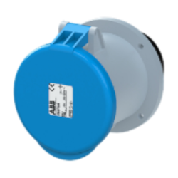 TOMADA 263-RU6 2P+T 63A EMBUTIR 200-250V IP44 = S3546