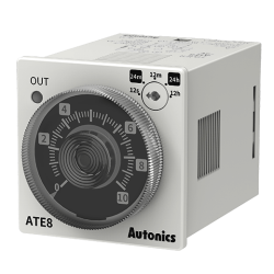 TEMPORIZADOR ANALOG. ATE8-43 110/220VCA-24/240VDC 1-10S 1-10M 1HR. 48X48 RETORNO ENERGIZACAO