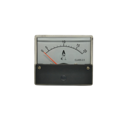 AMPERIMETRO 61 X 61   20A DIRETO QUADRADO
