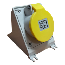 TOMADA N 4004 DE SOBREPOR  3P+T 16A 110V