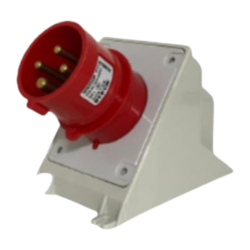 TOMADA NN 4206 PLUG FIX SOB 3P+T 32A 380V 6H VM