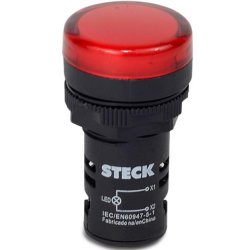 SINALEIRO S-LDS 380/1 LED VERMELHO 380V MONOBLOCO