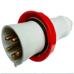 PLUG SN 5576  3P+N+T 63A 380V C/PILOTO