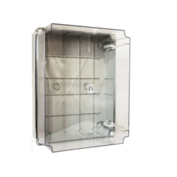 CAIXA ST44.431N 460X380X120 CEGA TAMPA TRANSPARENTE