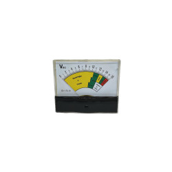 VOLTIMETRO BM-120 16V (TB-200) ESCALA COLORIDA
