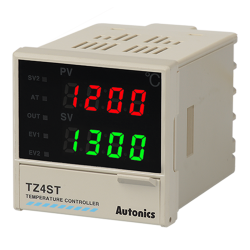 CONTROLADOR TEMPERATURA TZ4ST-12R RELE 48X48 24VCA/24-48VCC 1 SAIDA ALARME