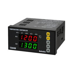 CONTROLADOR TEMPERATURA TZN4W-24R RELE 48X96 FORA LINHA 2 SAIDAS ALARME 100-240VCA