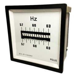 FREQUENCIMETRO 96 X 96 60HZ 110/220V
