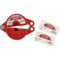 BLOQUEIO PARA VALVULAS GAVETA DE 2.5'' ATE 5'' VERMELHO