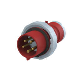 PLUG 432-P6W 3P+N+T 32A 380-415V = S5276W