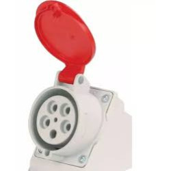 TOMADA N 5006W DE SOBREPOR 3P+N+T 16A 380V IP67