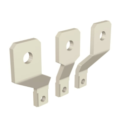 TERMINAL ES FRONTAL PROLONGADO P/ DISJUNTOR XT3 SEPARADO 3 PCS.