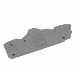 PLACA EK2.5-4P FECHAMENTO EXTREMIDADE P/ BORNE ZK2.5..
