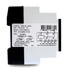 RELE TEI-02-04/MC 24-240VCA/CC MULTI ESCALA