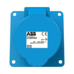 TOMADA 232-BR6 2P+T 32A EMBUTIR 200-250V  = N3246