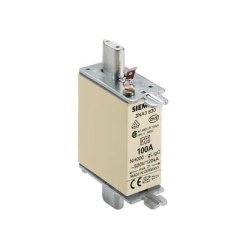FUSIVEL NH000-GL/GG 100A RETARDADO 500V/120KA 3NA3 830