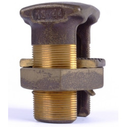 CONECTOR KS25  P/ ATERRAMENTO EM BRONZE  25-50MM