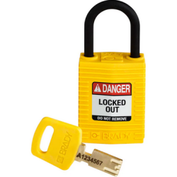 SAFEKEY - CADEADO COMPACTO - AMARELO - SEGREDOS DIFERENCIADO