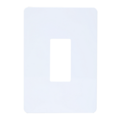 PLACA N1371.1V BL  VERTICAL 1MOD. 4X2 BRANCO UNNO