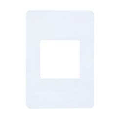 PLACA N1372.1 BL 4X2  2 MODULOS BRANCO UNNO