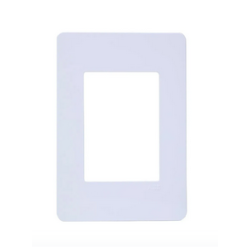 PLACA N1373.1 BL 4X2  3 MODULOS BRANCO UNNO