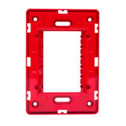 SUPORTE N1373.9CE  4X2  3 MODULOS CEREJA UNNO