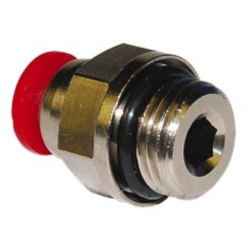 ACESS P/TUBOS, DE LIGAS COBRE - CONEXAO RETA MACH 6MMX1/8 - C02250618