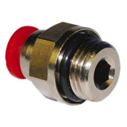 ACESS P/TUBOS, DE LIGAS COBRE - CONEXAO RETA MACH 10MMX1/4 - C02251028