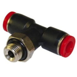 ACESS P/TUBOS, DE PLASTICO - T MACHO CENTRAL 1/4 BSPPX6 - C02670628