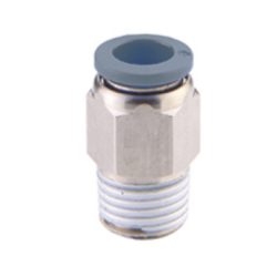 ACESS P/TUBOS, DE LIGAS COBRE - CONEXAO RETA  1/8 NPTX1/4 - C24250418