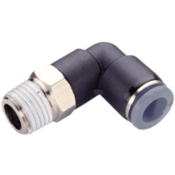 ACESS P/TUBOS, DE PLASTICO - COTOVELO MACHO 3/8 NPTX1/4 - C24470438